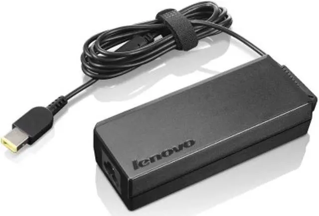 Alt view image 2 of 2 - lenovo 90w ac adapter 0b46994 slim tip, 2 prong power cord packaged in the factory sealed lenovo retail packaging