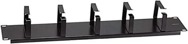 Main image of Monoprice Premium Cable Management, Metal D-Ring, 3.5"(H)X19"(W), 2U