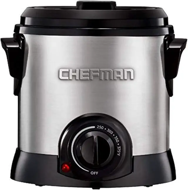 Alt view image 2 of 3 - Chefman RJ07-M-SS Fry Guy Deep Fryer