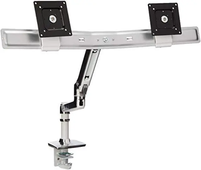 Alt view image 3 of 20 - ERGOTRON 45-489-026 LX Dual Direct Arm Desk Mount - 32-inch - Aluminum
