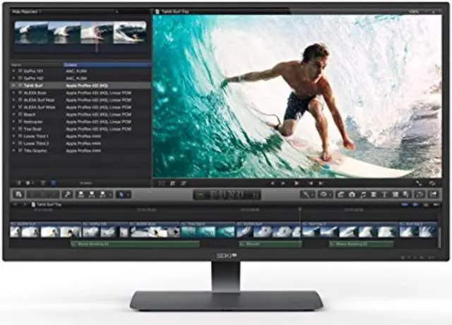Alt view image 9 of 9 - Seiki Pro SM40UNP 40.0-Inch 4K LED-Lit Monitor