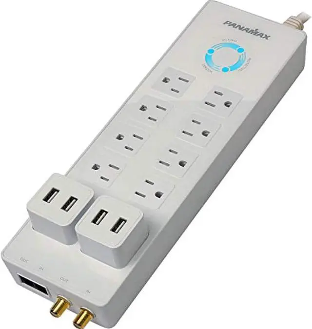 Alt view image 4 of 8 - Panamax Power360 8 Outlet Floor Strip