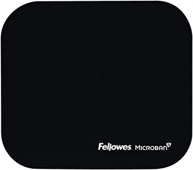 Alt view image 2 of 5 - Fellowes Mouse Pad with Microban, Black (5933901)