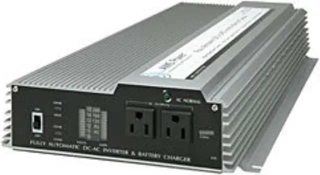 Alt view image 4 of 11 - AIMS Power (PWRIC1500W) 1500W Inverter with 10 Amp Charger