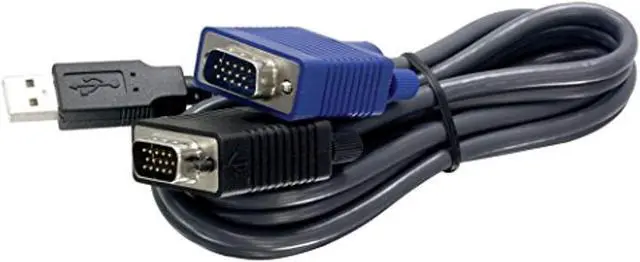 Main image of Trendnet TK-CU06 Usb/Vga Kvm Cable, Male to Male, 6-Feet