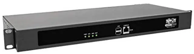 Alt view image 5 of 16 - Tripp Lite Serial Console Server 16-Port 2 USB Ports Dual GbE 4 Gb Flash 1U - Twisted Pair - 2 x Network (RJ-45) - 2 x USB - 16 x Serial Port - 10/100/1000Base-T - Gigabit Ethernet - Desktop, Rack-mou