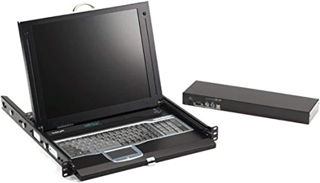 Main image of Black Box ServTray Complete 17" Single-Port KVM Module DVI VGA PS/2 or USB
