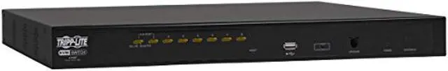Alt view image 2 of 16 - Tripp Lite NetDirector 8-Port 1U Rack-Mount KVM Switch