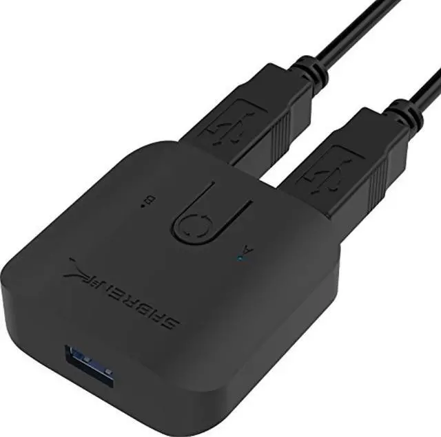 Main image of SABRENT USB 3.0 Sharing Switch for Multiple Computers and Peripherals LED Device Indicators (USB-SW30)