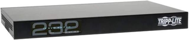 Main image of tripp lite 32-port cat5 kvm over ip switch 1 local 2 remote 16 usb dongles, black (b072-032-ip2-k)