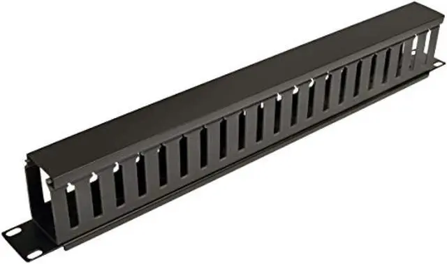Main image of tripp lite srcableduct1u rack enclosure horizontal cable manager (finger duct) 1urm