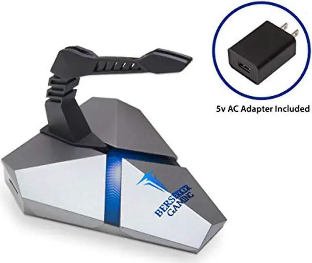 Alt view image 7 of 16 - LOKI RGB Gaming Mouse Bungee With USB 3.0 Hub and Micro SD Card Reader - AC 5v Power Adapter is Included
