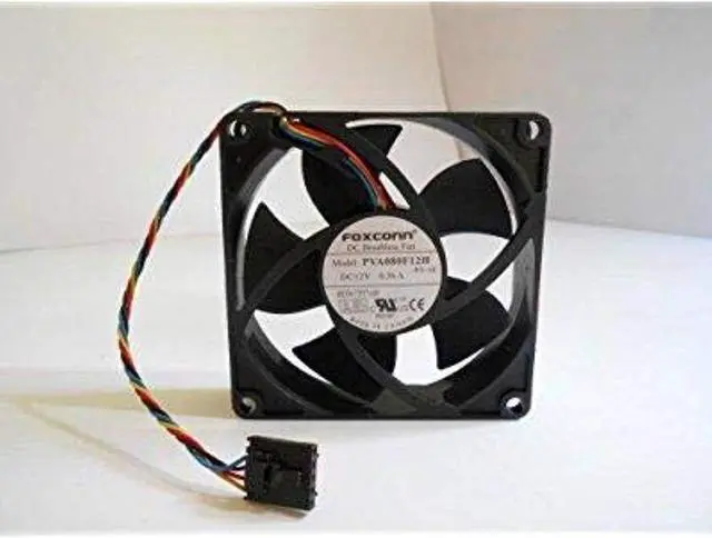 Main image of foxconn pva080f12h 12v 0.36a 4wire 4.32w 8020 cooling fan
