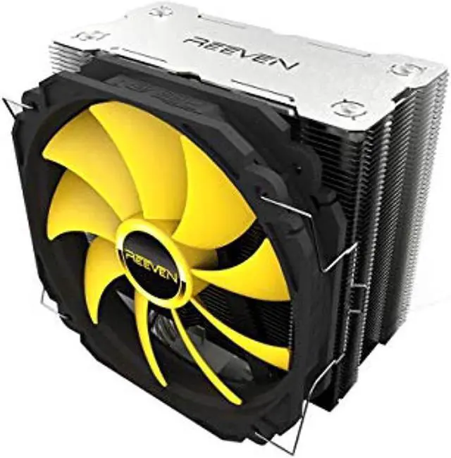 Main image of reeven ouranos high performance 140mm 6 heatpipes copper base cpu cooler