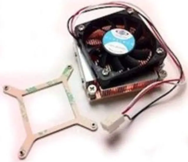 Alt view image 2 of 3 - Dynatron I2 CPU Cooler with Active Fan Town Down for Intel G PGA 988