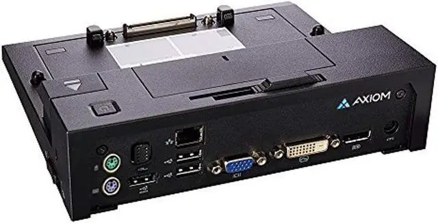 Alt view image 2 of 7 - AXIOM E-PORT PLUS REPLICATOR USB 3.0 W/240-WATT POWER ADAPTER CORD FOR DELL
