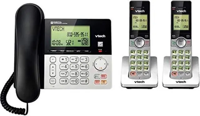 Alt view image 2 of 7 - Vtech 2 Handset Cordless