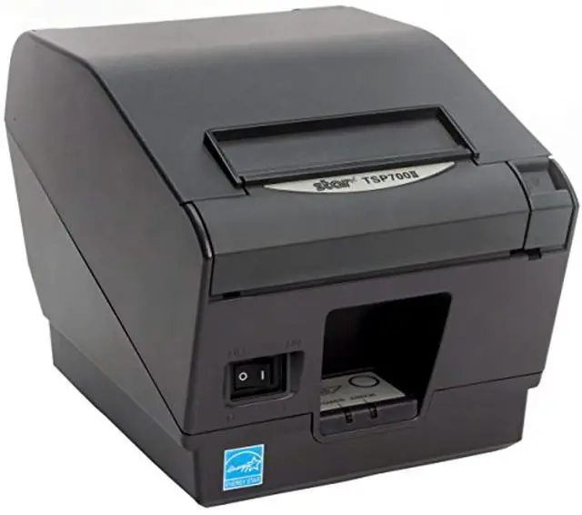 Alt view image 2 of 2 - star micronics tsp743iiu24gry direct thermal printer monochrome wall mount receipt print 9.84 in/s mono 406 x 203 dpi usb 3.25" 39442511