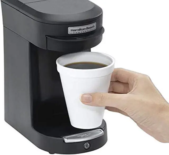 Alt view image 2 of 11 - HAMILTON BEACH HDC200B Coffee Maker, 1 Cup, Plastic