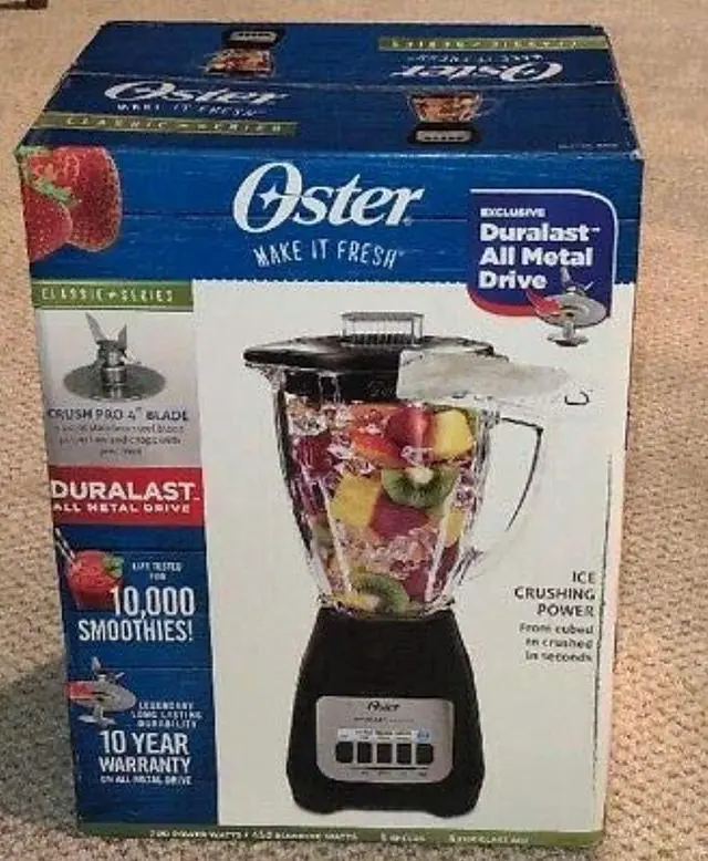 Alt view image 2 of 6 - Oster Classic Series 8 Speed Blender with Duralast All Metal Drive
