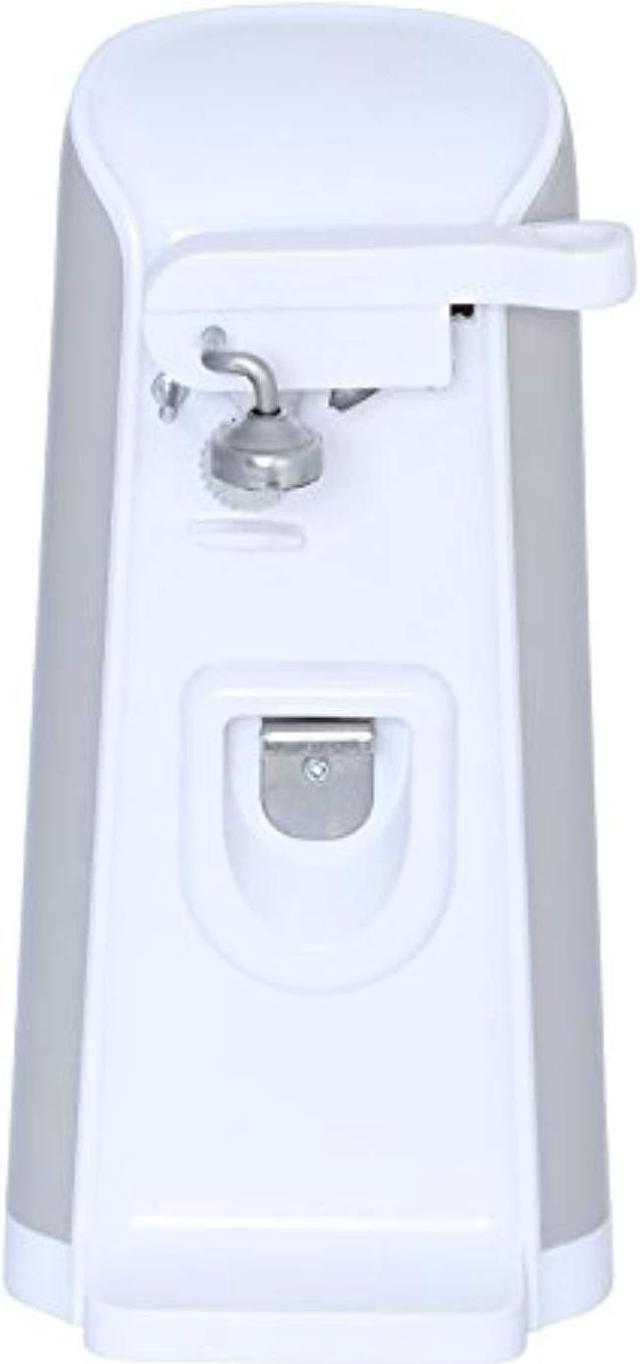 Alt view image 2 of 11 - Brentwood(R) Appliances J-30W Tall Electric Can Opener with Knife Sharpener & Bottle Opener