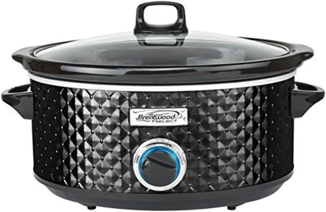Alt view image 3 of 4 - Brentwood(R) Appliances SC-157BK 7-Quart Slow Cooker (Black)