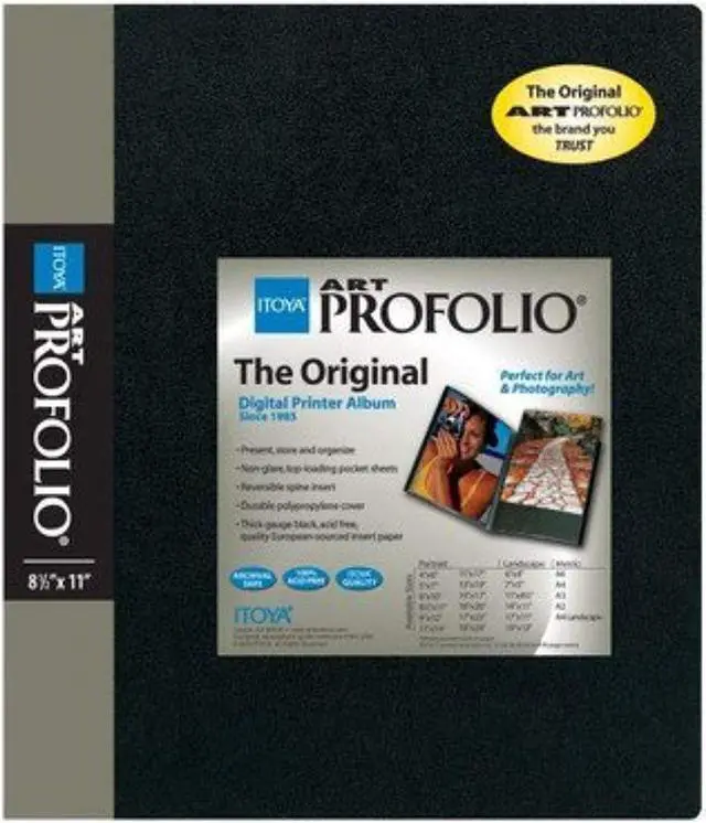 Alt view image 6 of 14 - ITOYA ART Profolio 5x7 Storage/Display Book Portfolio
