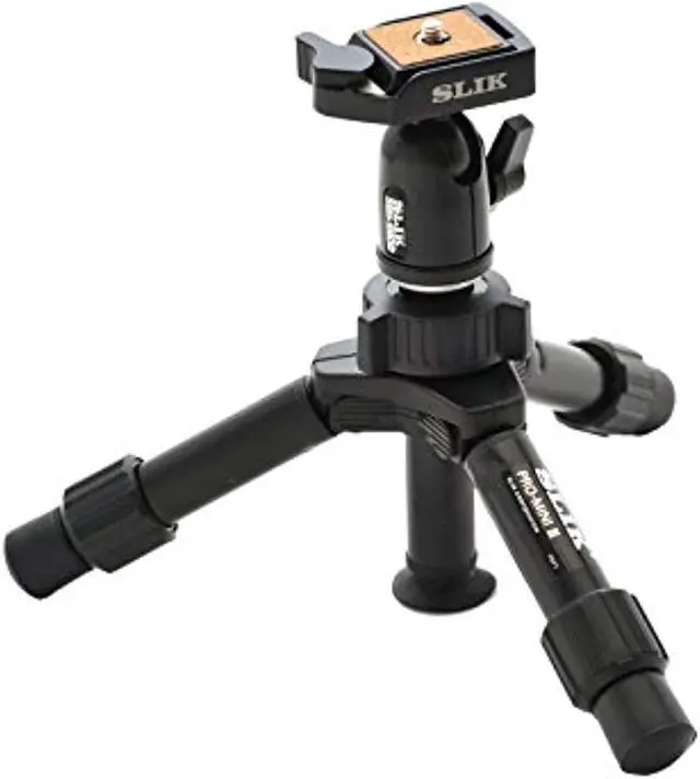 Alt view image 4 of 7 - Slik Mini-pro DQ Table-top Tripod