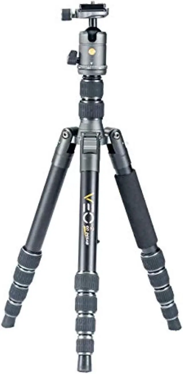 Alt view image 5 of 8 - Vanguard VEO 2 GO 265AB Kit, 5-Section Al Tripod & T-50 Head, 56.25" Ext Height