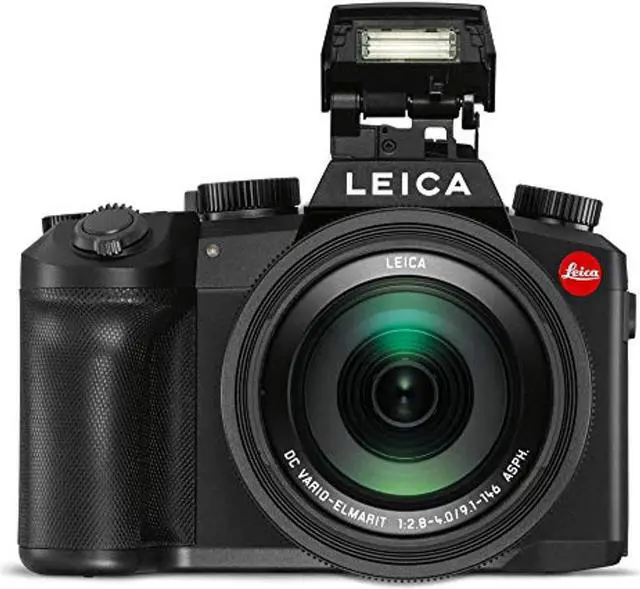 Main image of leica v-lux 5 20mp superzoom digital camera with 9.1-146mm f/2.8-4 asph lens (black)