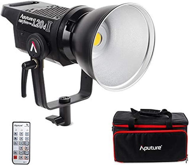 Main image of aputure light storm ls c120d mark 2 120d ii led continuous output lighting ultimate upgrade 30,000 lux @0.5m supports dmx 5 cri96+ tlci97+ preprogrammed lighting effects vmount