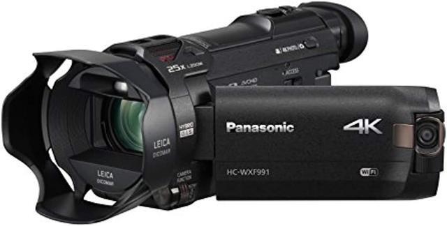 Alt view image 9 of 18 - Panasonic WXF991 4K Ultra HD Camcorder with Twin Camera