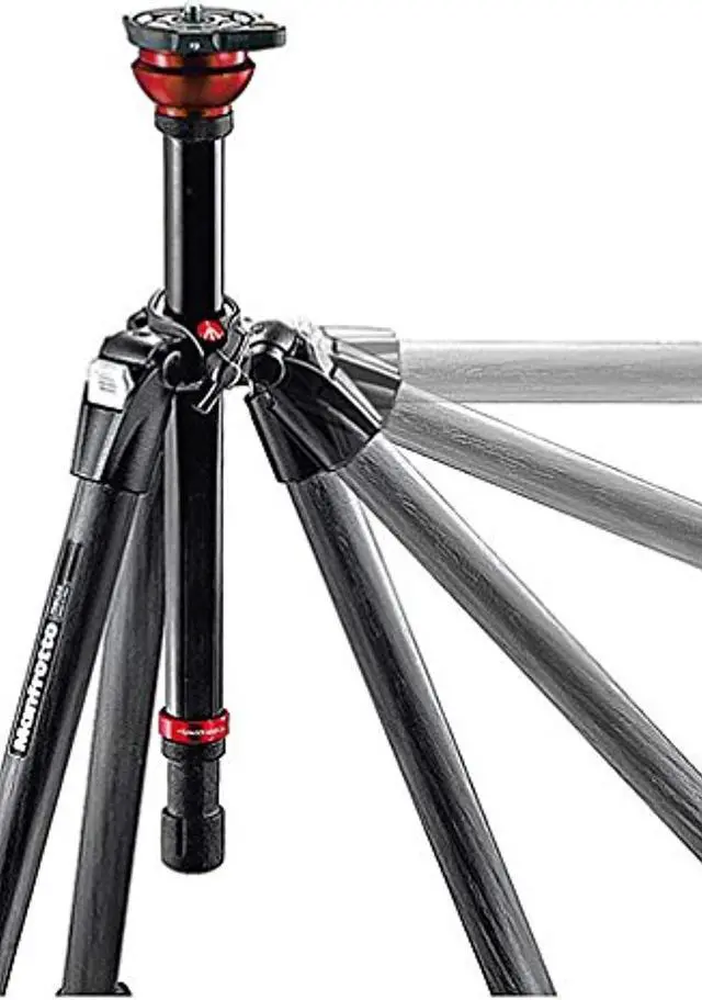 Alt view image 4 of 4 - Manfrotto 755CX3 MDeVe Carbon Fiber Tripod with 50mm Half Ball