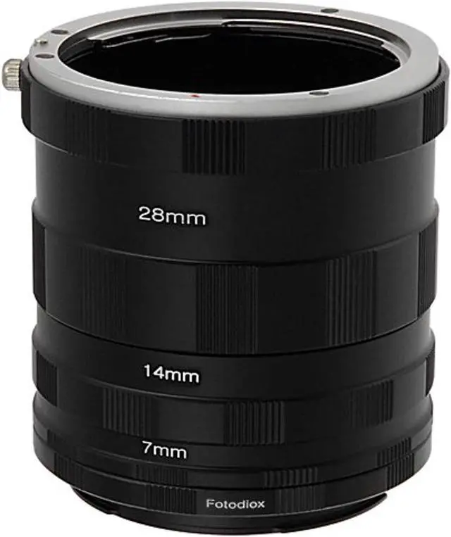 Main image of fotodiox canon eos macro extension tube set for extreme close-ups