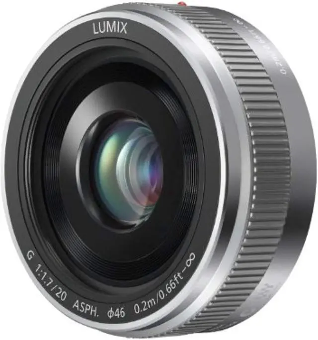 Alt view image 5 of 12 - Panasonic Lumix G 20mm f/1.7 II ASPH Lens (Silver)