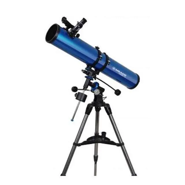 Alt view image 7 of 11 - Meade Polaris 114mm German Equatorial Reflector Telescope