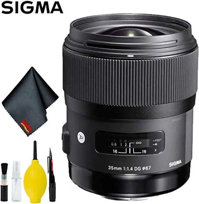 Alt view image 5 of 8 - Sigma 35mm f/1.4 DG HSM Art Lens for Canon EF Standard Kit