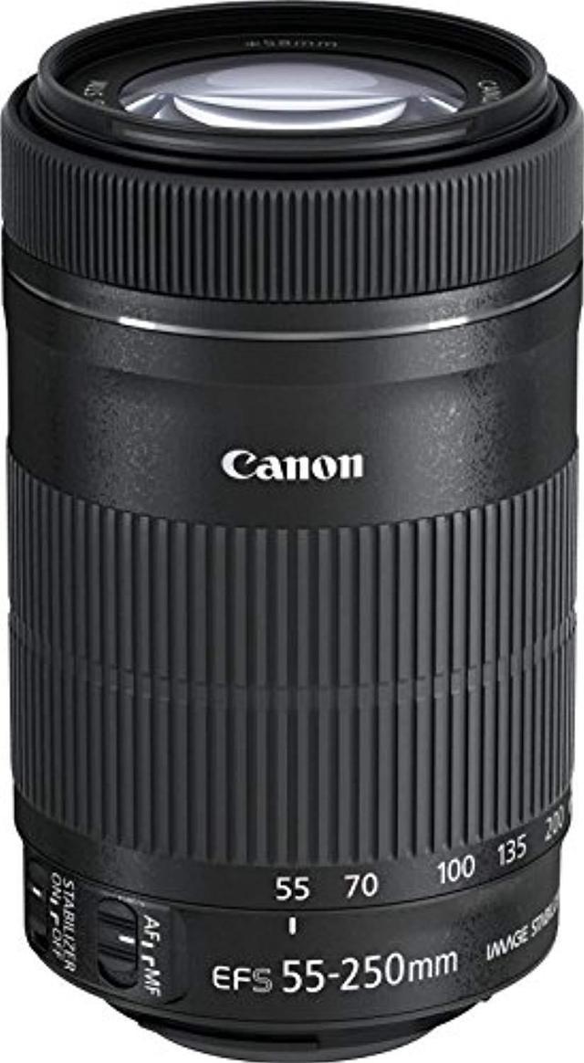 canon ef-s 55-250mm f/4-5.6 is stm telephoto zoom lens