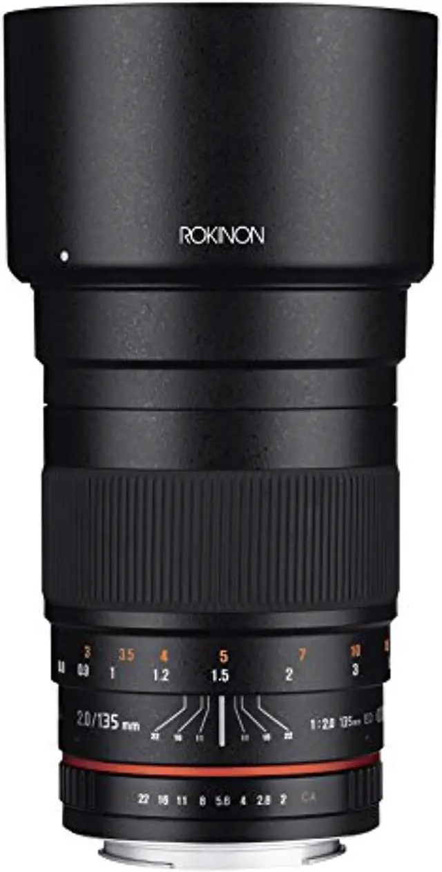 Alt view image 12 of 13 - Rokinon 135mm f/2.0 ED UMC, Full Frame, Manual Focus Lens, for Canon EF #135M-C