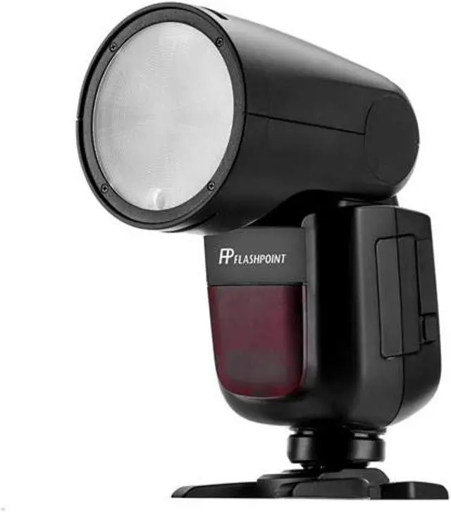 Main image of flashpoint zoom li-on x r2 ttl on-camera round flash speedlight for pentax (godox v1)