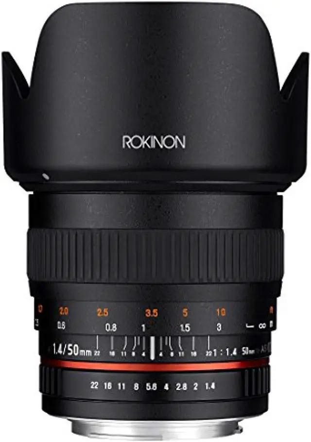 Alt view image 2 of 9 - Rokinon 50mm F1.4 Lens for Sony E Mount