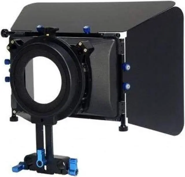 Main image of came-tv lm3 dslr matte box with top and side flags for lws 15mm rods