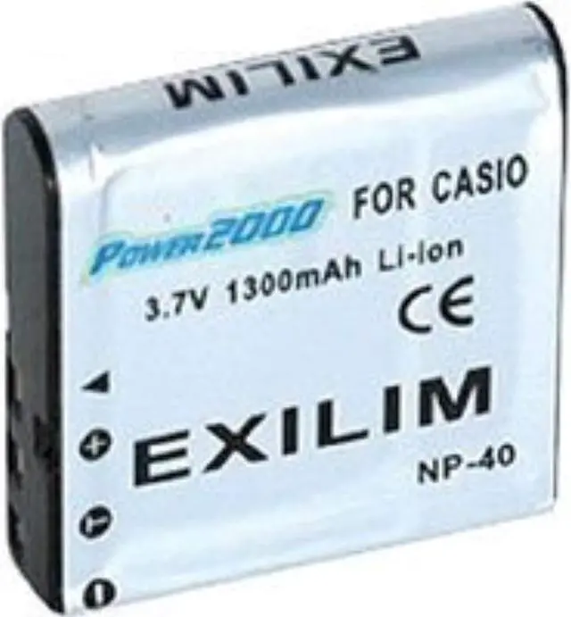 Alt view image 5 of 11 - Power2000 ACD-235 Rechargeable Battery for Casio NP-40