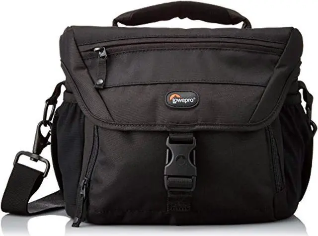 Alt view image 11 of 11 - Lowepro LP35256-PEU Black Nova 180 AW Shoulder Bag