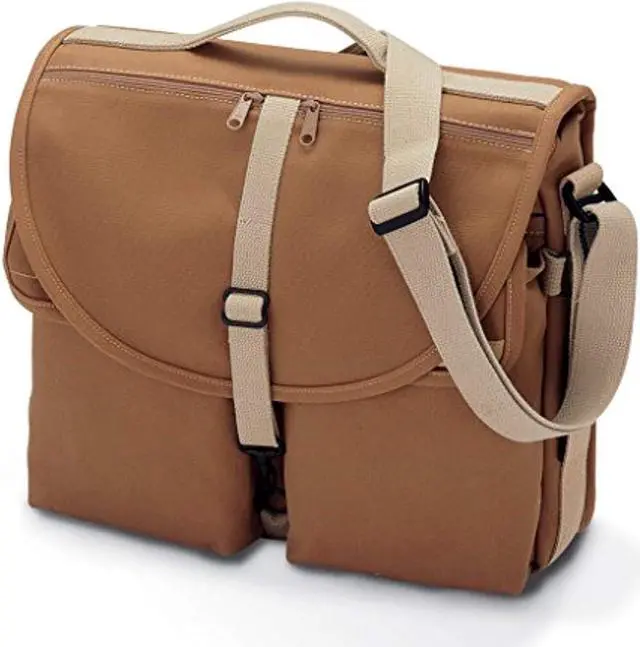 Alt view image 4 of 6 - Domke F-802 Reporter's Satchel Camera Bag, Canvas, Sand. #70182S