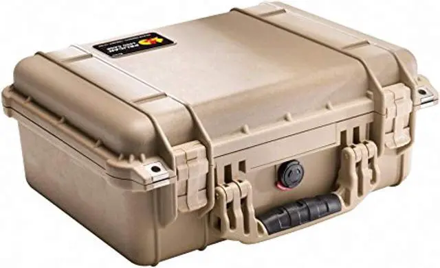 Alt view image 3 of 9 - PELICAN 1450-000-190 Desert Tan Case with Foam