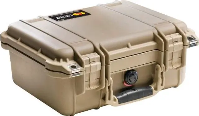 Alt view image 10 of 16 - Pelican 1400 Protector Case Tn 1400 Tan