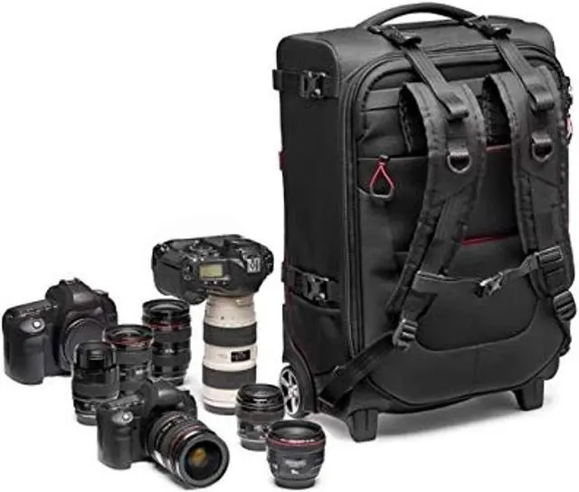 Alt view image 11 of 14 - Manfrotto Pro Light Reloader Switch-55 Carry-On Camera Backpack/Roller Bag