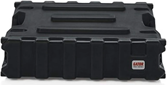 Alt view image 4 of 12 - Gator 2U, 19" Deep Molded Audio Rack Case