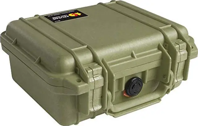 Alt view image 9 of 13 - CASE, PELICAN 1200, W/FOAM, OD GREEN